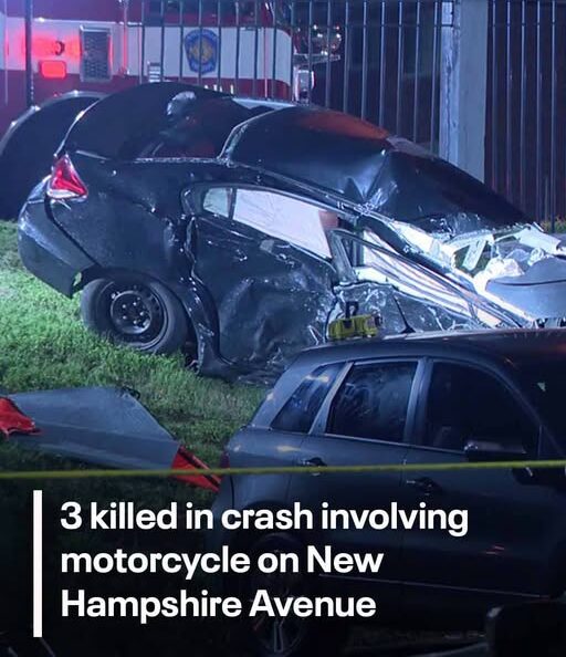 Prince George’s County Crash Death and Obituary: Three Killed in Motorcycle Collision on New Hampshire Avenue in Adelphi, Maryland